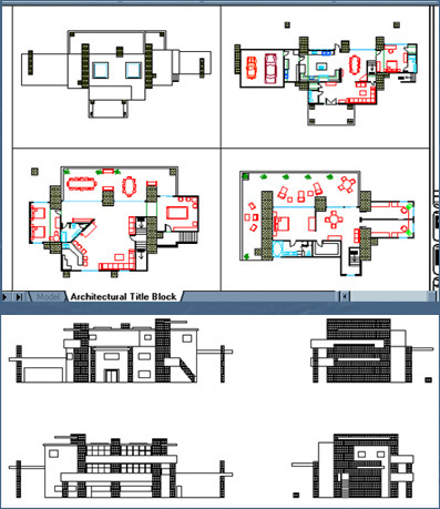 FLW Inspired House