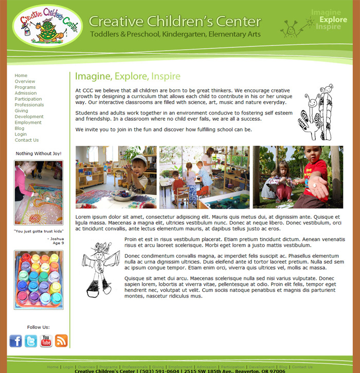 CreativeChildrensCenter.com